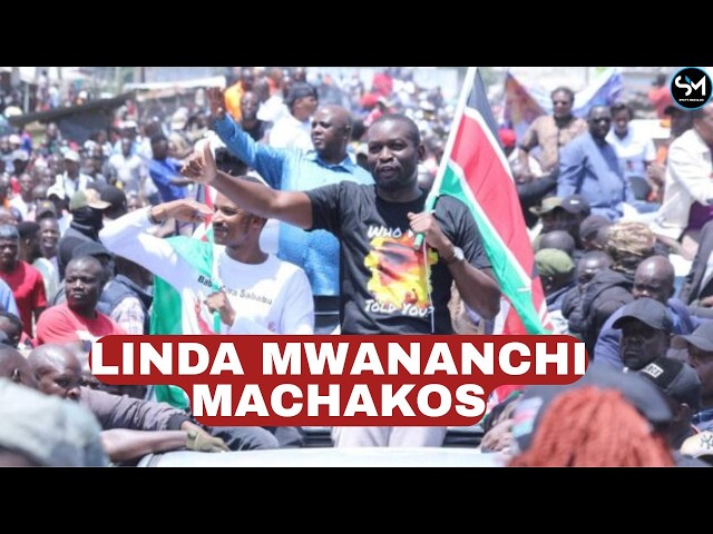 LIVE! LINDA MWANANCHI RALLY IN MACHAKOS - SIFUNA,ORENGO,BABU OWINO