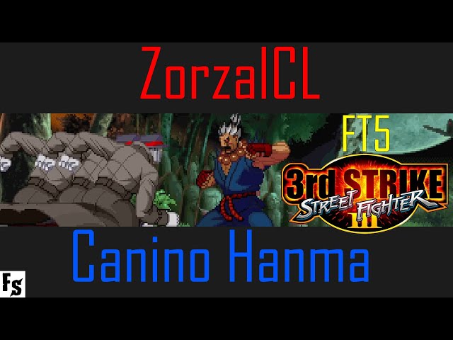 Street Fighter III: Third Strike - ZorzalCL [Q] vs Canino Hanma [Gouki] (Fightcade FT5)