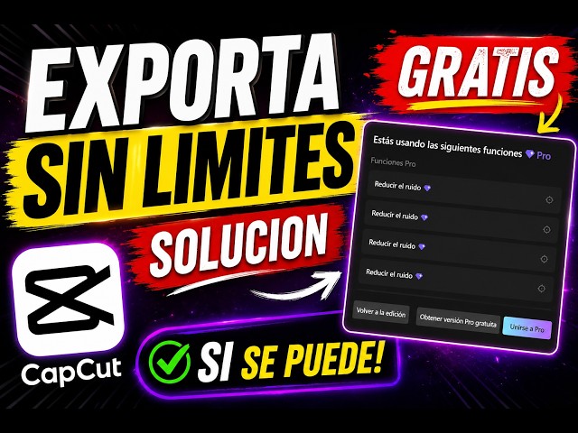 Como exportar videos de capcut GRATIS (Método PRO 2026)