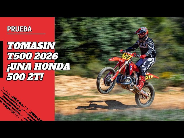 TOMASIN T500 2026: probamos la 500 2T que Honda nunca se atrevió a hacer