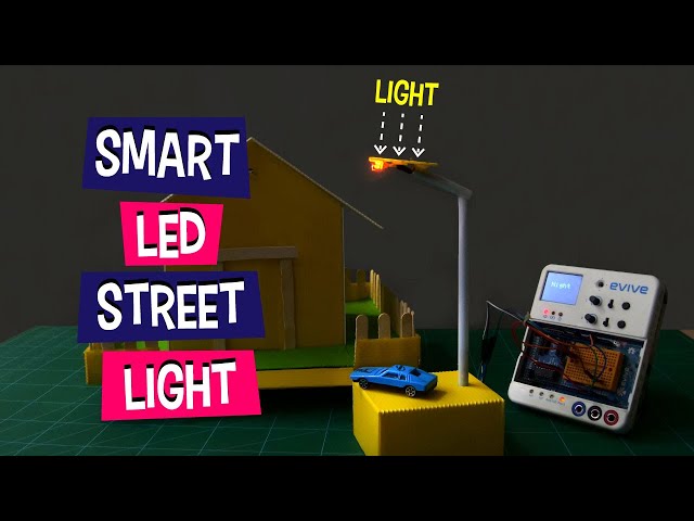 Smart LED Street Light Using LDR | DIY Project for Beginners