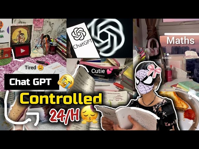 "I Let AI Decide My Study… ChatGPT Controlled My Entire Day 😳🤖| 24 Hours Study Challenge" #studyvlog