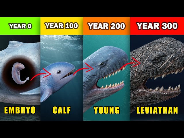Colossal Whale Life Growth Stages Explained