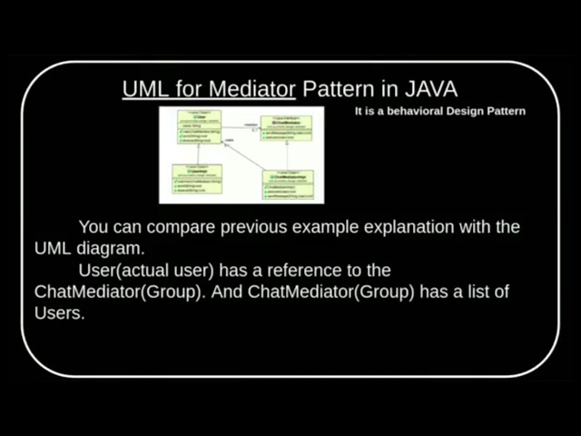 Mediator design pattern in JAVA  | BEHAVIORAL DESIGN PATTERN | Interview questions