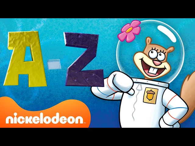 The Alphabet According to Sandy | SpongeBob SquarePants | Nickelodeon UK