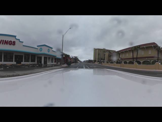 El rastro de la destrucción de Matthew en Florida, en 360º