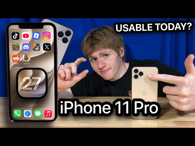 Trying to use the iPhone 11 Pro in 2026... (iOS 27)