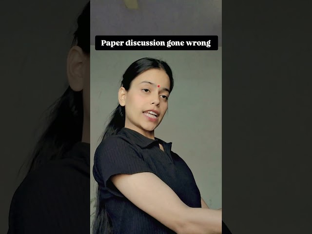paper discussion? #shorts #funnyshorts #ytshorts #viralvideo