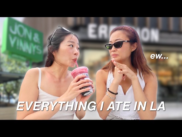 WHAT I EAT IN A DAY *LA VLOG!!*