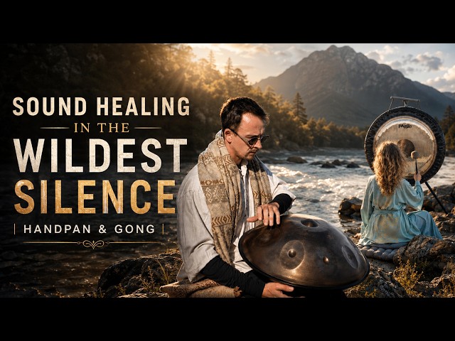 Sound Healing in the Wildest Silence | Handpan & Gong on a Bird Island