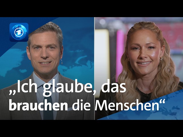 Helene Fischer spricht über ihre 360-Grad-Tournee | tagesthemen-Interview