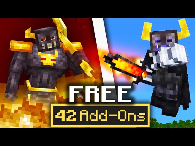 This FREE Addon Pack Has It All (Bedrock/MCPE Modpack)