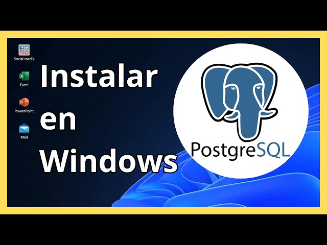 How to Download and Install POSTGRESQL and PgAdmin on Windows 11