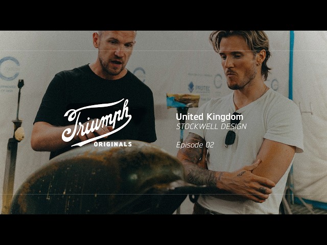 Triumph Originals 2026: Episode 2. Stockwell Design, United Kingdom