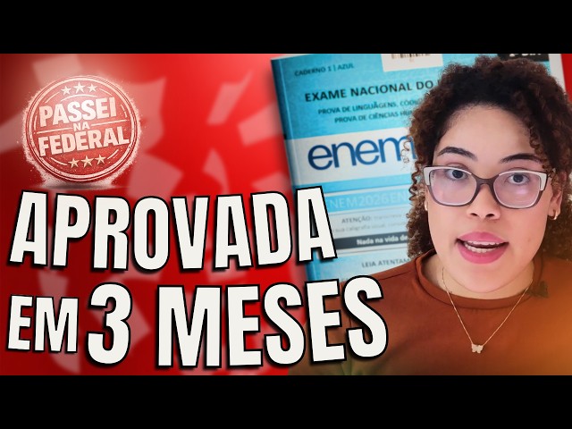 How to get a 700 score on ENEM 2026 in just 3 months!