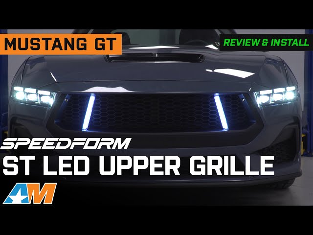 2024-2026 Mustang GT SpeedForm ST LED Upper Grille Review & Install
