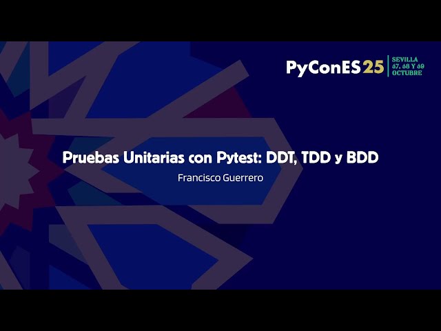 Pruebas Unitarias con Pytest: DDT, TDD y BDD