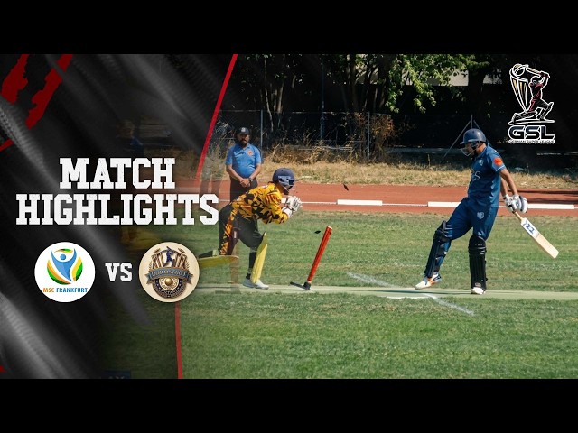 MSC Frankfurt Wins in Style! | MSC Frankfurt vs Darmstadt Sultans | GSL Frankfurt |