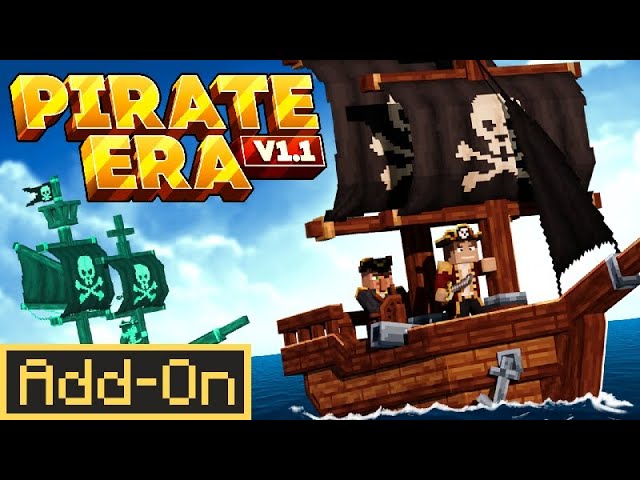 Pirate Era Add-On | NUEVO ADDON PARA MINECRAFT BEDROCK 1.21+ 2026 MARKETPLACE NEW.