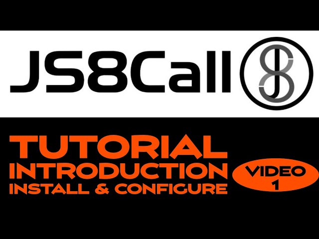 JS8Call Vid 1 | Introduction, Install, Configure, First Tour