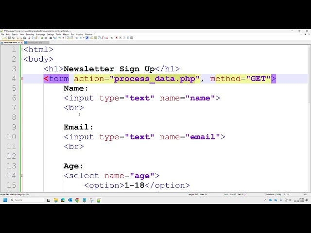 AH - PHP Lesson 1