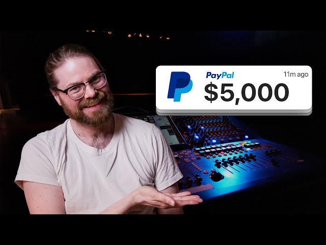 How I Make $5k A Month As A Live Sound Engineer