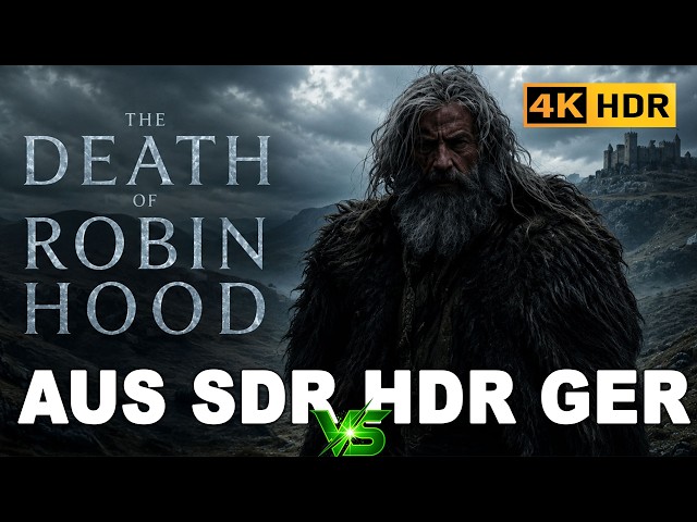 4K UHD HDR Blu-ray Breakdown | The Death of Robin Hood 2026