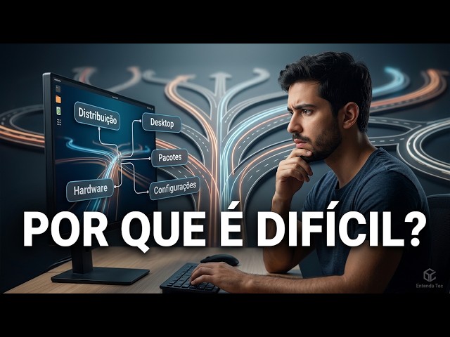 Por Que o Linux Ainda Parece Difícil Para Tanta Gente?