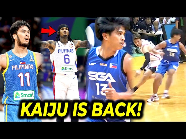 Kai Sotto is back, nagparamdam si Jordan Clarkson| Nag-SHOWTIME si Titing Manalili sa Jones Cup!