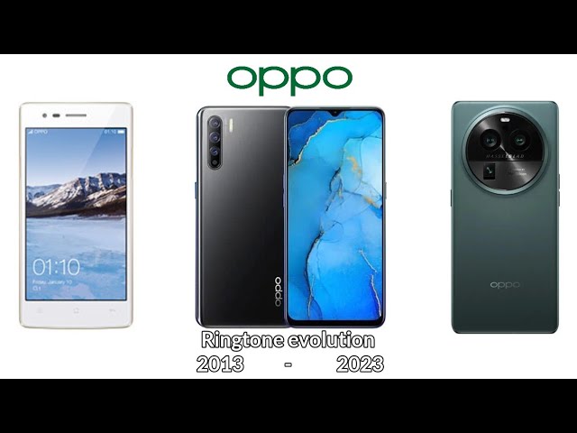 Evolution of OPPO ringtone from 2013 - 2023//#oppo #opporintones