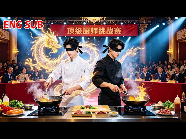 Chef contest junior stole his dish accusing him of copying, he set a trap blindfolded, winning!