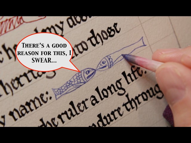 If you look closely, you can watch manuscript history in progress (OR: Secrets of the Fishy Psalter)