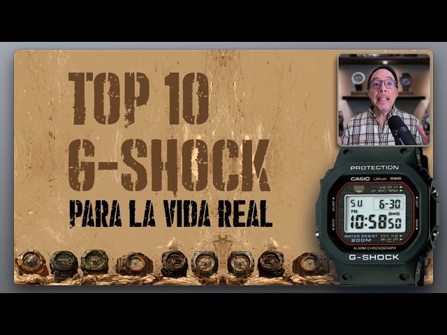 The 10 G-SHOCK Watches That Are Actually Worth It for REAL LIFE