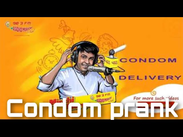 Rj Naved condom prank 😂 condom delivery prank 🤣 #prank #rjnaved #radiomirchi #happytodiaturb