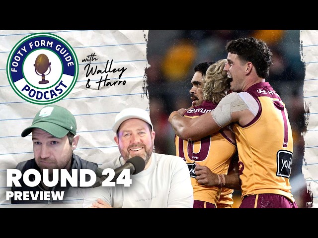 AFL Round 24 Preview | Expert Tips, Predictions, Best Bets & Finals Race