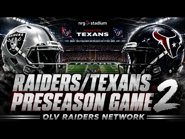 Raiders vs Texans Preseason Live Watch Party | Graph & Hammer Livestream