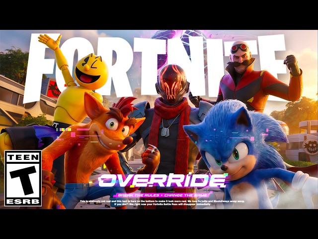 Fortnite Chapter 7 Season 4 OVERRIDE Trailer