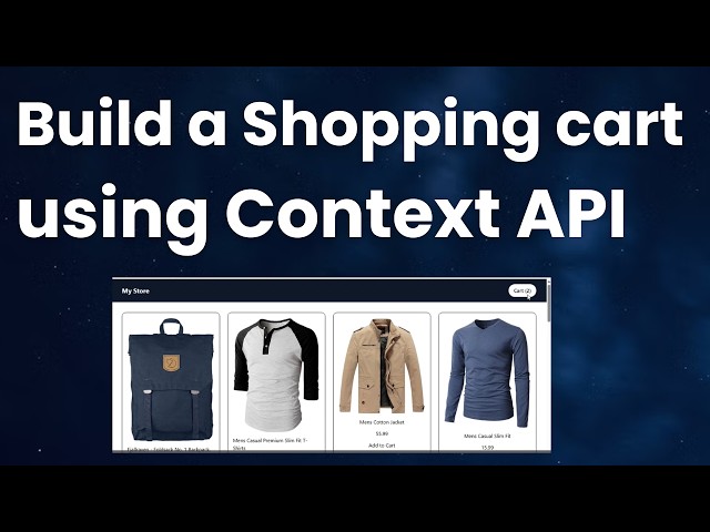 Build a Shopping Cart in React: Context API Explained Through Real Code #shopping #contextapi