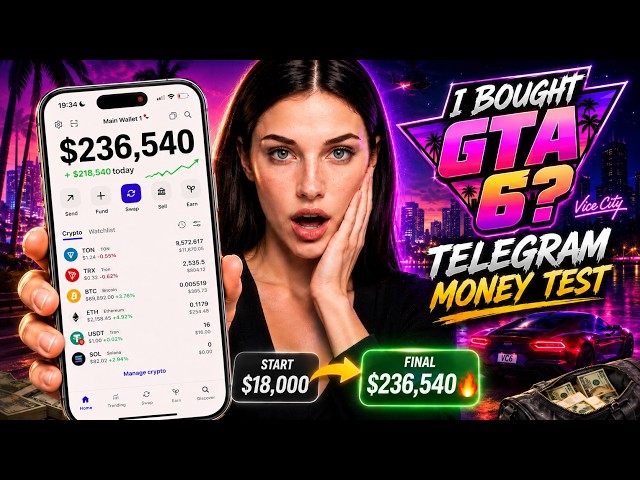 One Night to Earn Enough for GTA 6… | telegram earn money Challenge