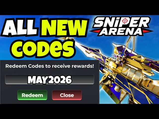 *NEW CODES* ALL NEW WORKING CODES FOR SNIPER ARENA IN MAY 2026 (NEW SEASON UPDATE CODES) | ROBLOX