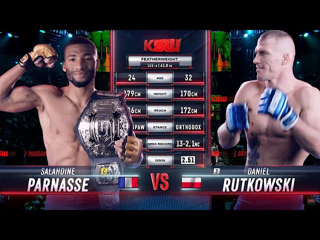 KSW Free Fight: Salahdine Parnasse vs. Daniel Rutkowski