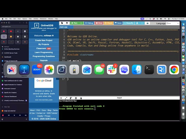 CSC2000 10//17/26 Hex and Octal to binary shortcut and ASCII/UNICODE
