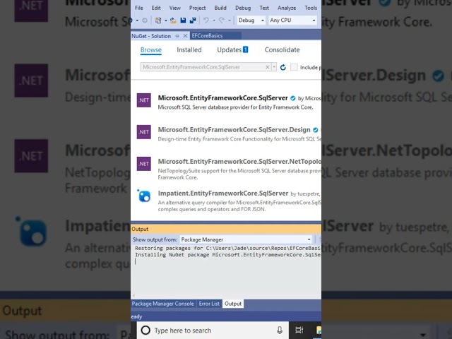 ✔️ Entity Framework Core Code First CRUD Operations in ASP.NET CORE Application