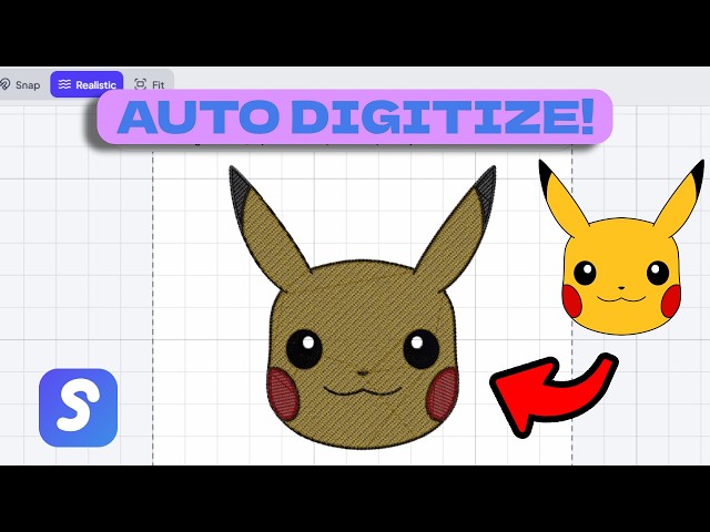 How to Auto-Digitize with Stitchist!