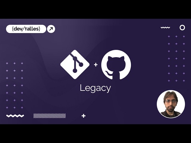 Legacy GIT+GitHub: Todo un sistema de control de versiones de cero - video promocional