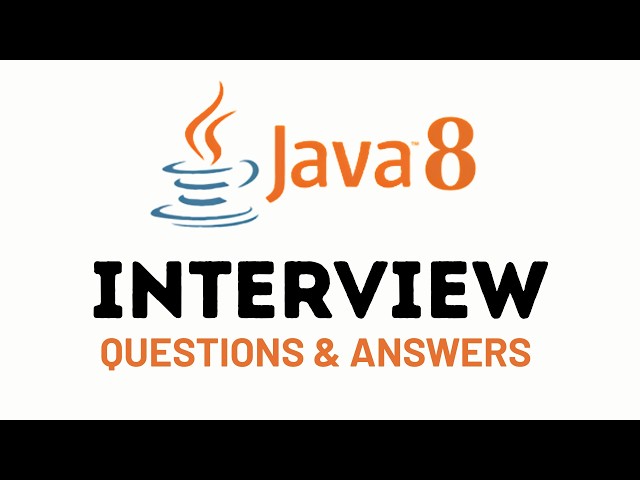 Top 25 Java 8 Interview Questions and Answers for 2026