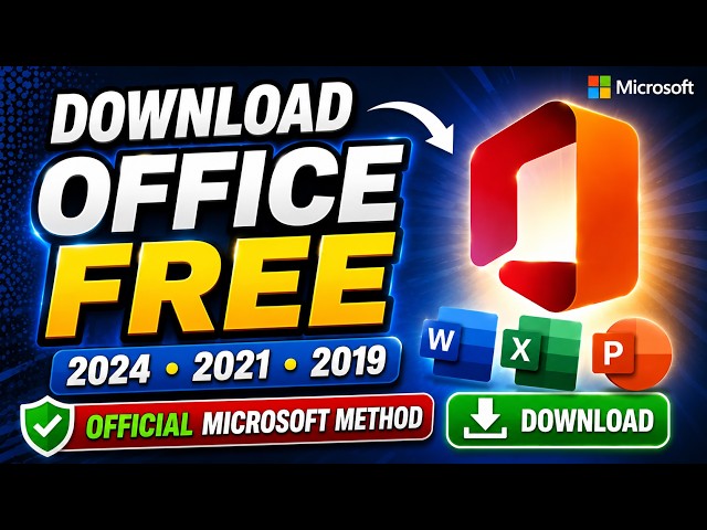 Download & Install Microsoft Office 2024 for FREE – Official Microsoft Method