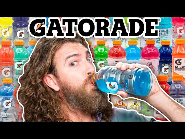 We Tried EVERY Gatorade Flavor