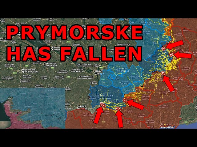 The Russian 108th Airborne Regiment Captures The Town of Prymorske | Lyman Encirclement Tightens