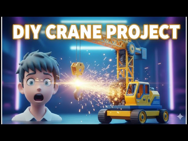 DIY ROBOTICS CRANE | BUILD YOUR OWN AT HOME!
